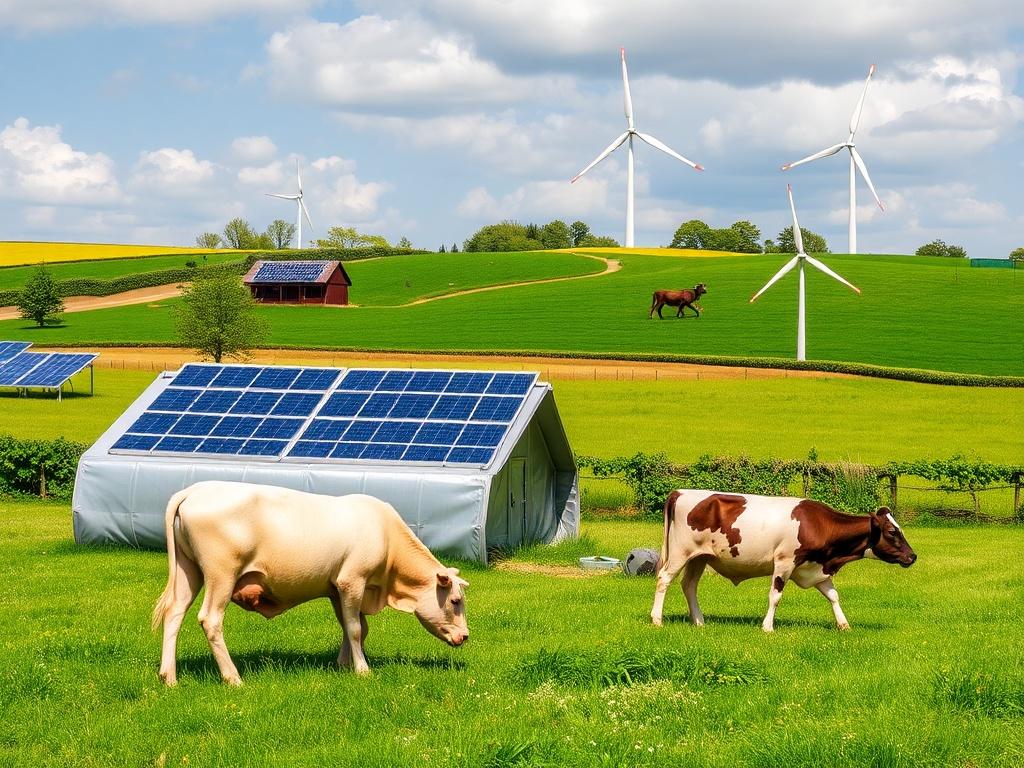  Energie vom Hof: Solar, Biogas und Windkraft nutzen. Praxisbeispiele: Wie Höfe heute schon profitieren