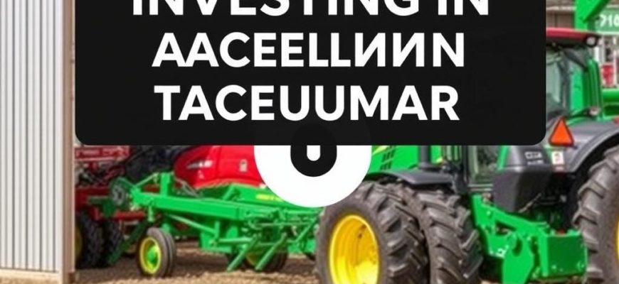 Investir dans du Matériel Agricole : Neuf ou d'Occasion ?