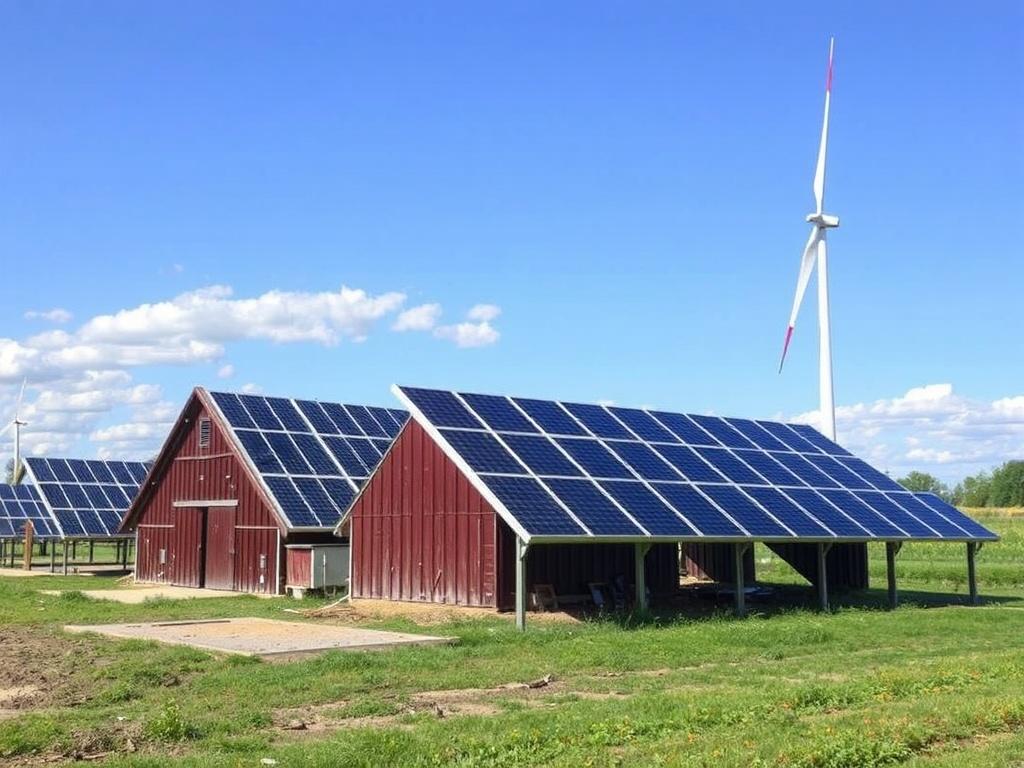  Energías renovables en la granja: solar y eólica.. Cómo funciona la energía solar en la granja