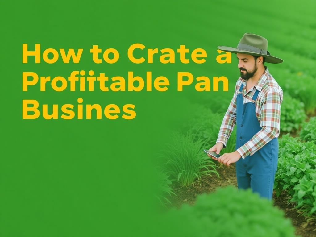  How to Create a Profitable Farm Business Plan. Realistic KPIs to Track a Profitable Farm