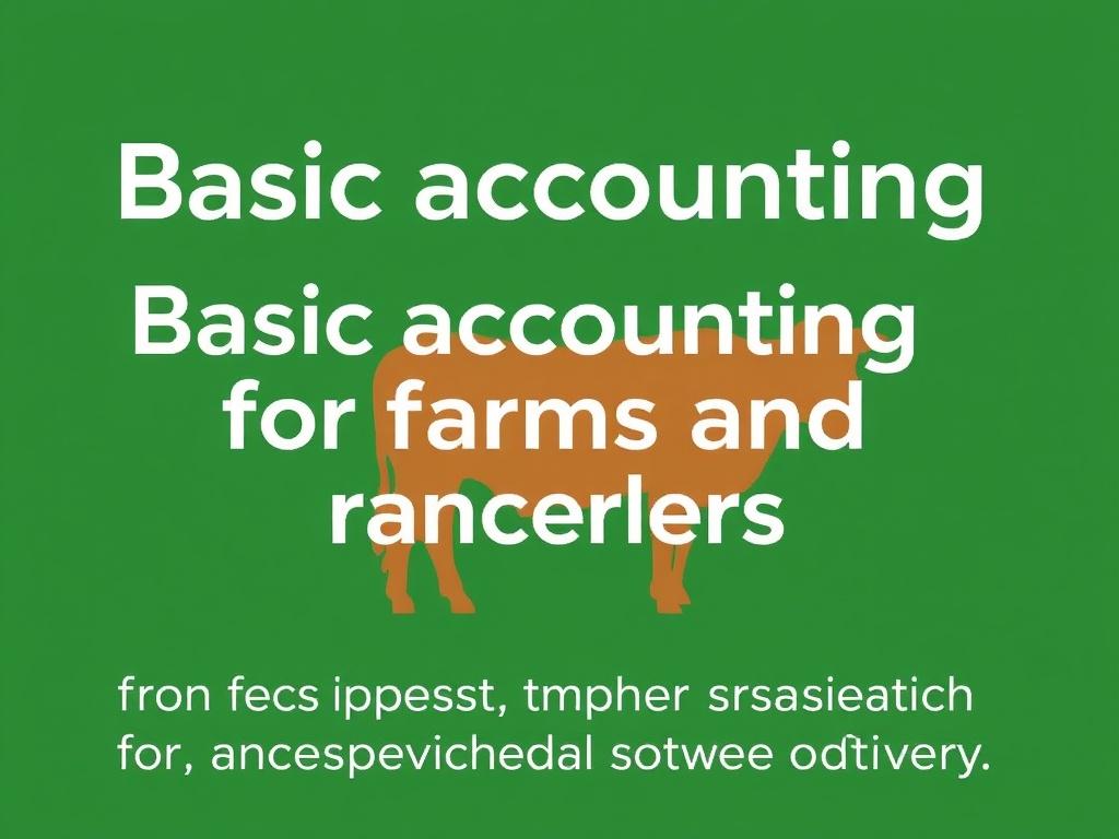  Contabilidad básica para agricultores y ganaderos.. Herramientas prácticas: desde hojas de cálculo hasta software especializado