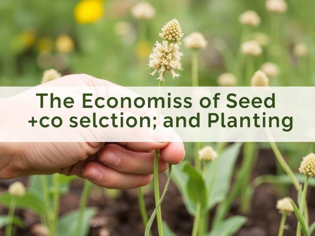  The Economics of Seed Selection and Planting. Social value and community considerations