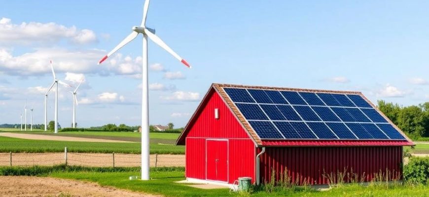 Energie vom Hof: Solar, Biogas und Windkraft nutzen — Wege zur klimafreundlichen Selbstversorgung