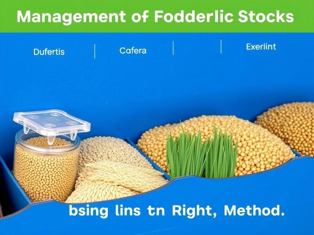  Gestion des Stocks de Fourrages et de Céréales. Techniques de stockage : choisir la bonne méthode