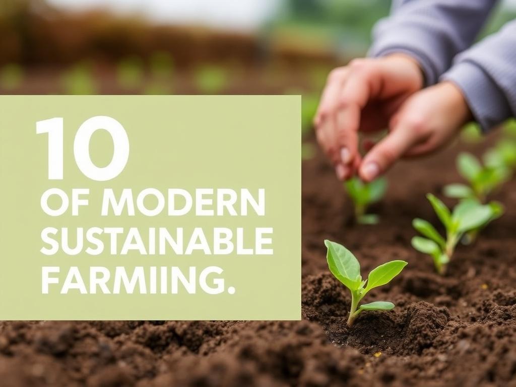  10 Key Principles of Modern Sustainable Farming. Principle 1: Prioritize Soil Health