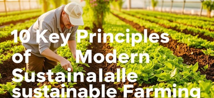 10 Key Principles of Modern Sustainable Farming