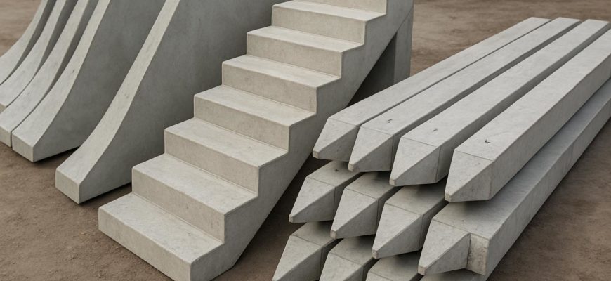 ЖБИ без секретов: как выбрать откосные стенки, лестничный марш и сваи жби и не пожалеть